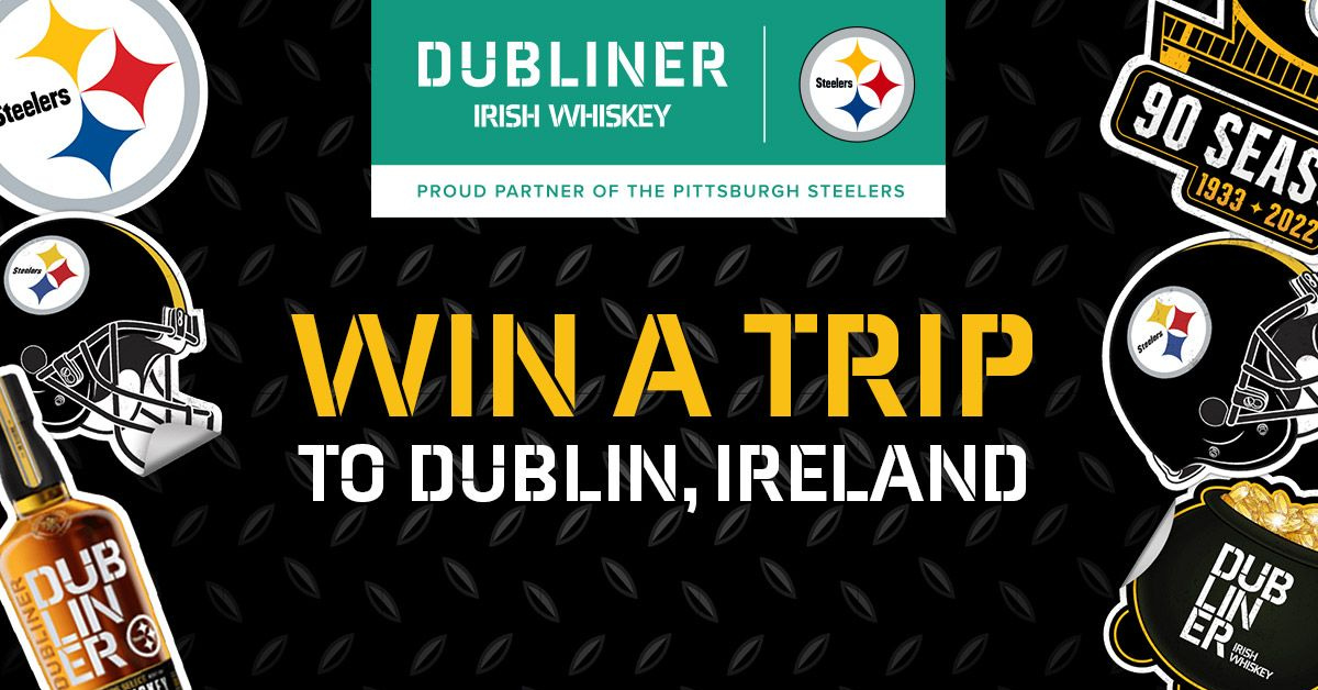 Win a trip to Dublin, Ireland giveaway.