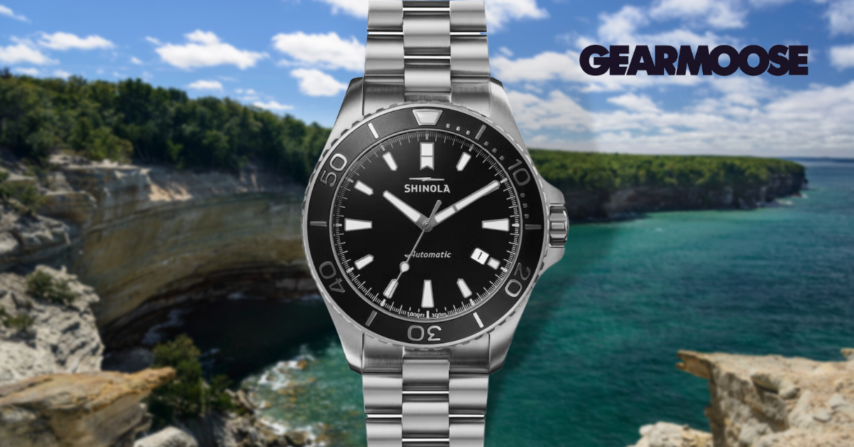 Shinola Lake Superior Monster Automatic 43mm Watch giveaway.