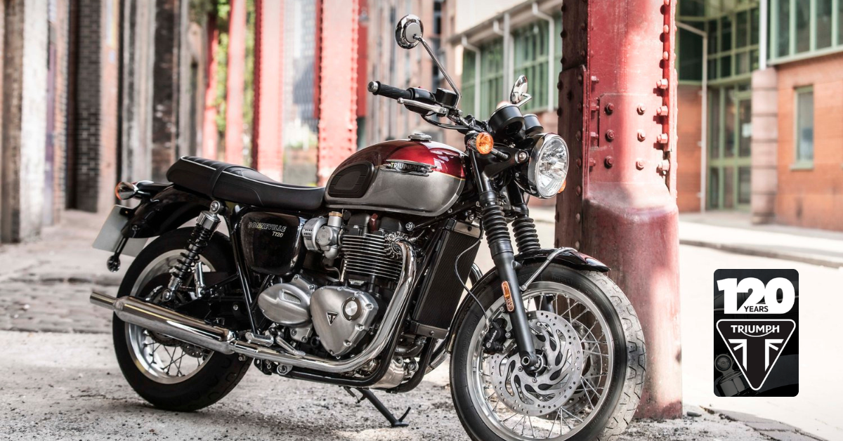 2023 Triumph T120 Motorcycle giveaway.