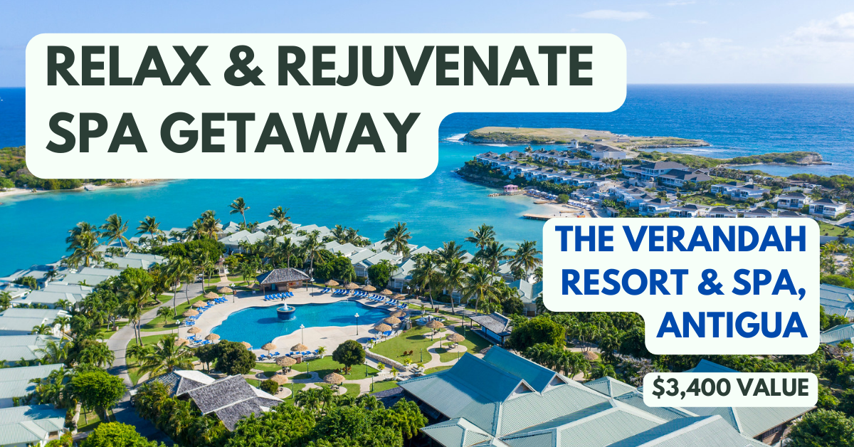 Relax and Rejuvenate Spa Getaway to the Verandah Resort & Spa, Antigua