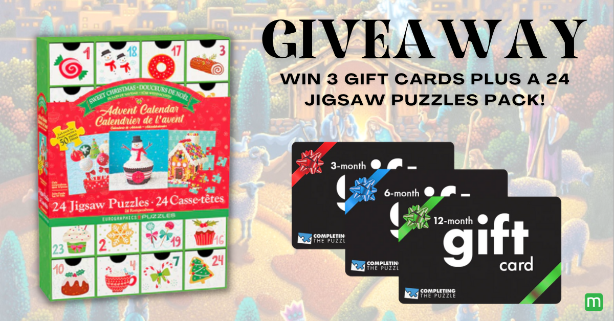 Completing The Puzzle gift card giveaway.