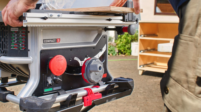 Enter for your chance to win a SawStop 10” Compact Table Saw