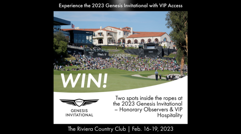 Trip to the Genesis International PGA tournament and $2,000 shopping spree giveaway