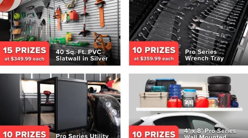 Enter to win a $5,000 cash reward + 55 other prizes