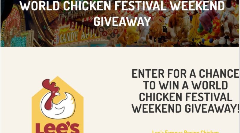 Enter to win a world chicken festival weekend getaway