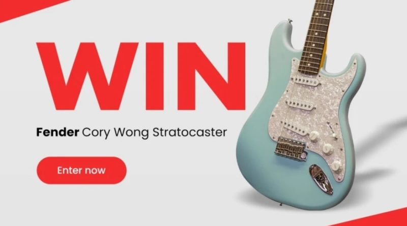 Enter to win a Fender Limited Edition Cory Wong Stratocaster Electric Guitar
