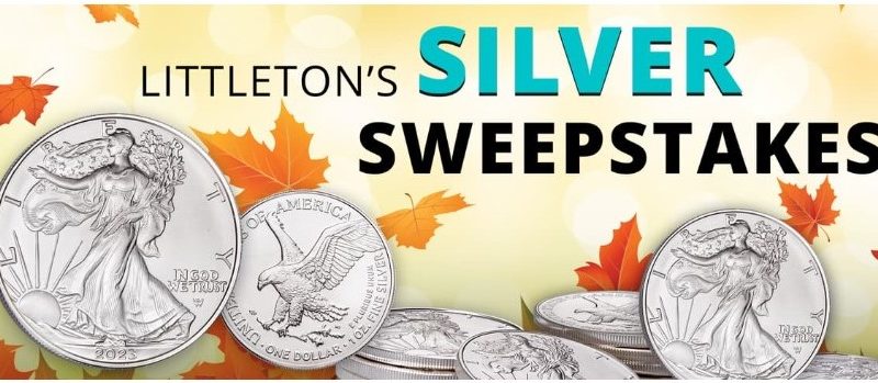 Enter to win 50 American Eagle Silver Dollars