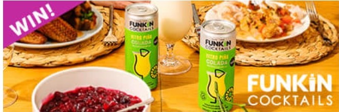 Enter to win a FUNKIN COCKTAILS friendsgiving valued at $1,000!